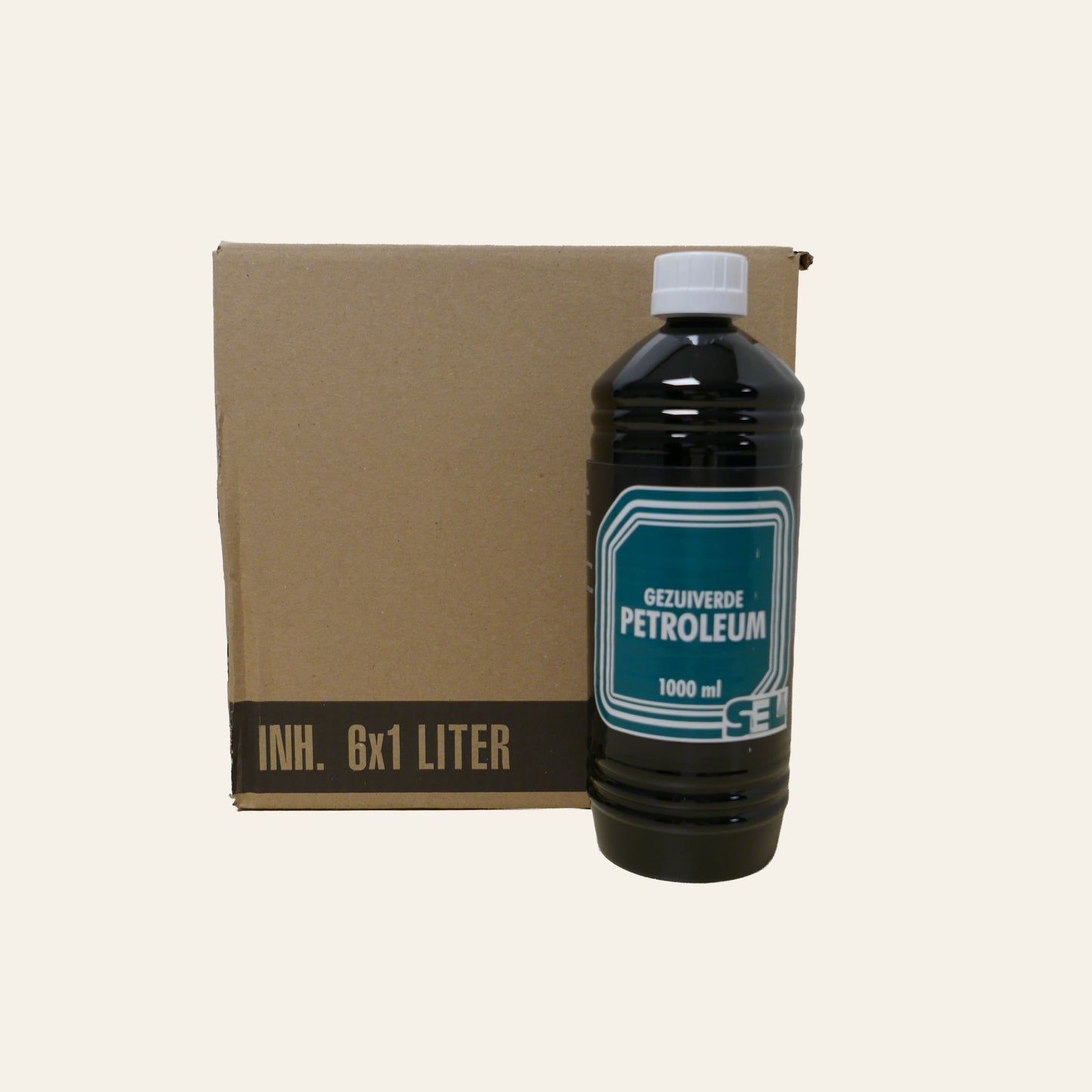 Petroleum 1 liter - doos 6 stuks