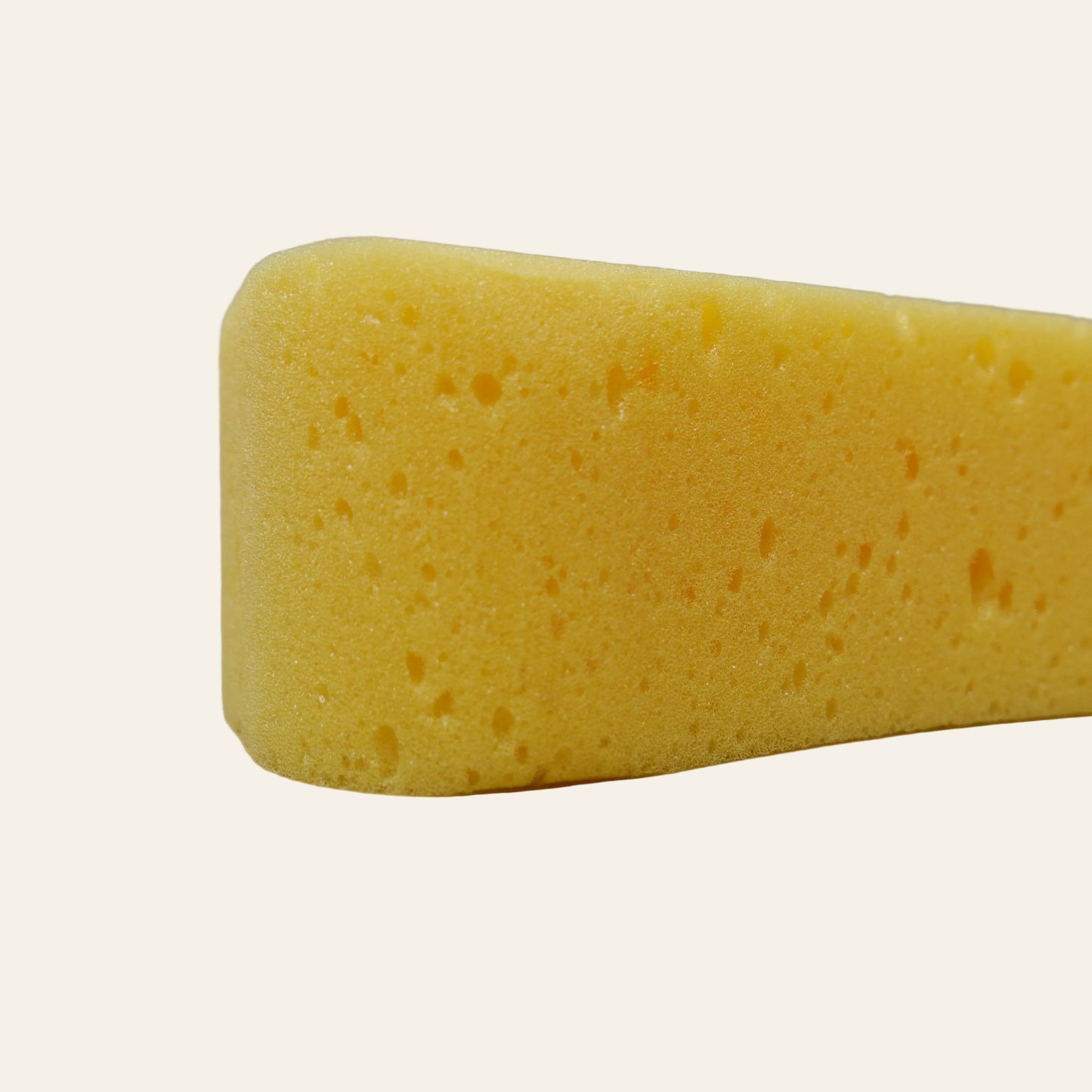 Klusspons geel voor stevig schrobwerk - 21 x 10 cm