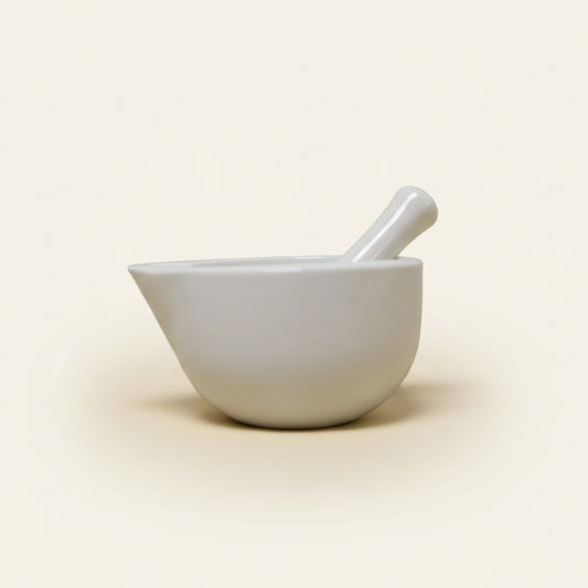 Porseleinen vijzel - Diep model (12,5 cm)
