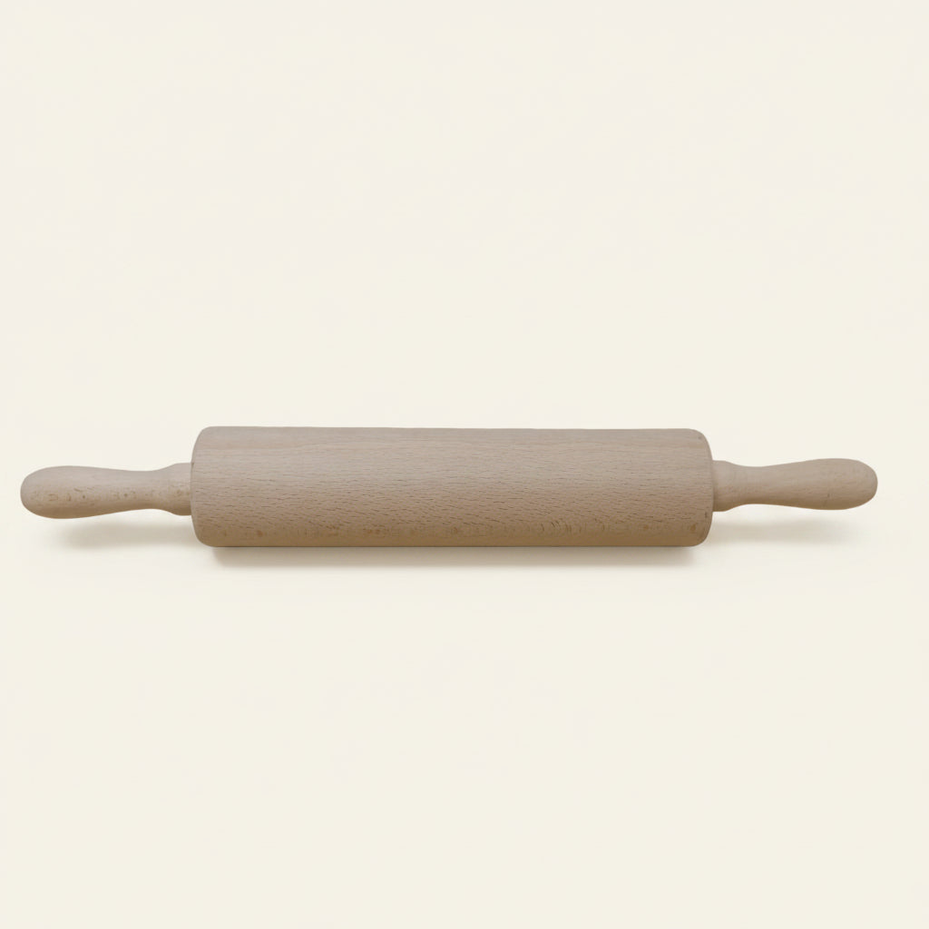 Deegroller - beukenhout met ijzeren as (ø 5,7 cm)