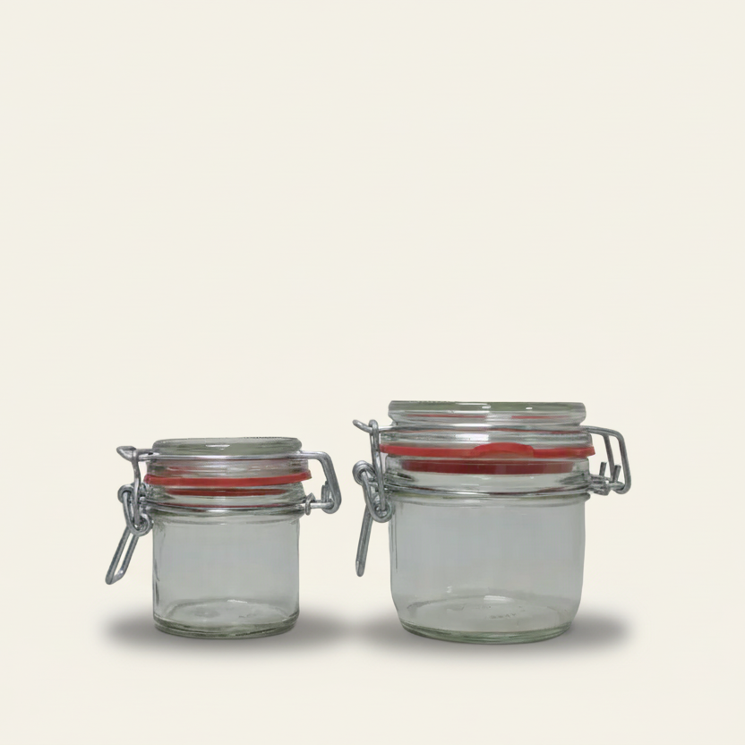 Weckpot met beugelsluiting - Glas (125 ml)
