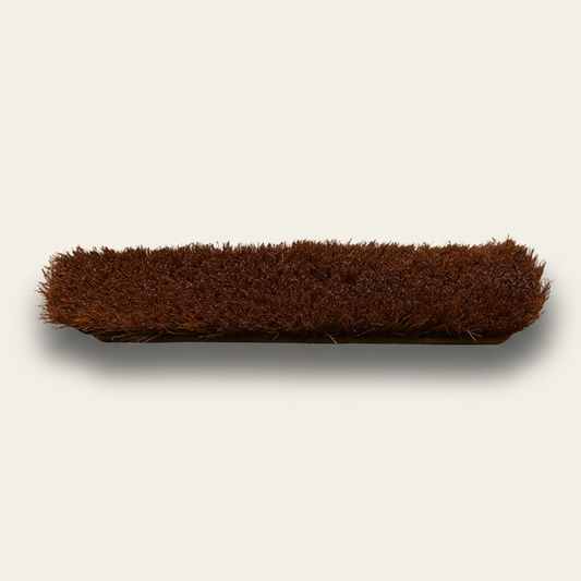Kokosveger met steelhouder - 60 cm