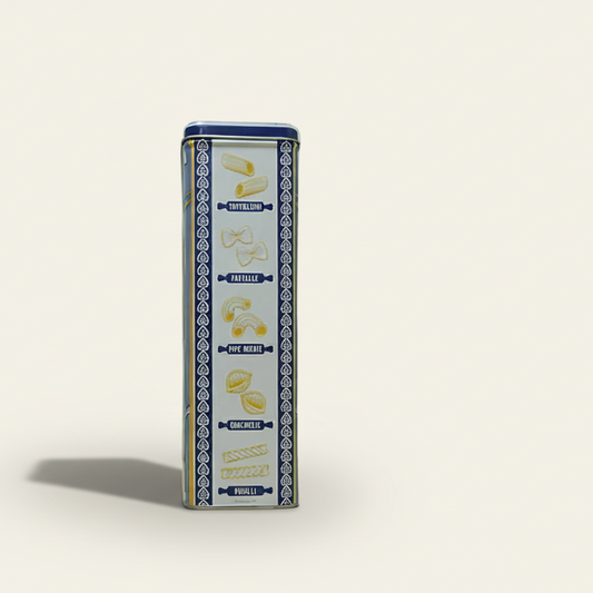Blik xl pasta luchtdicht bewaren
