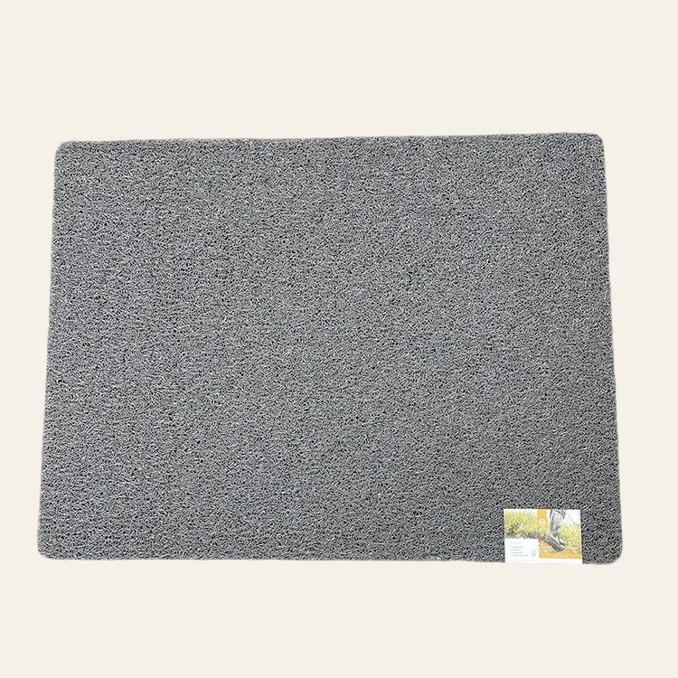 Curly mat grey - 60x80cm