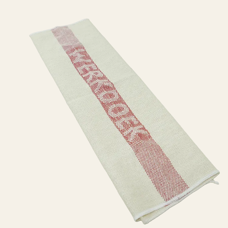De ouderwetse werkdoek met rode band - 100% katoen