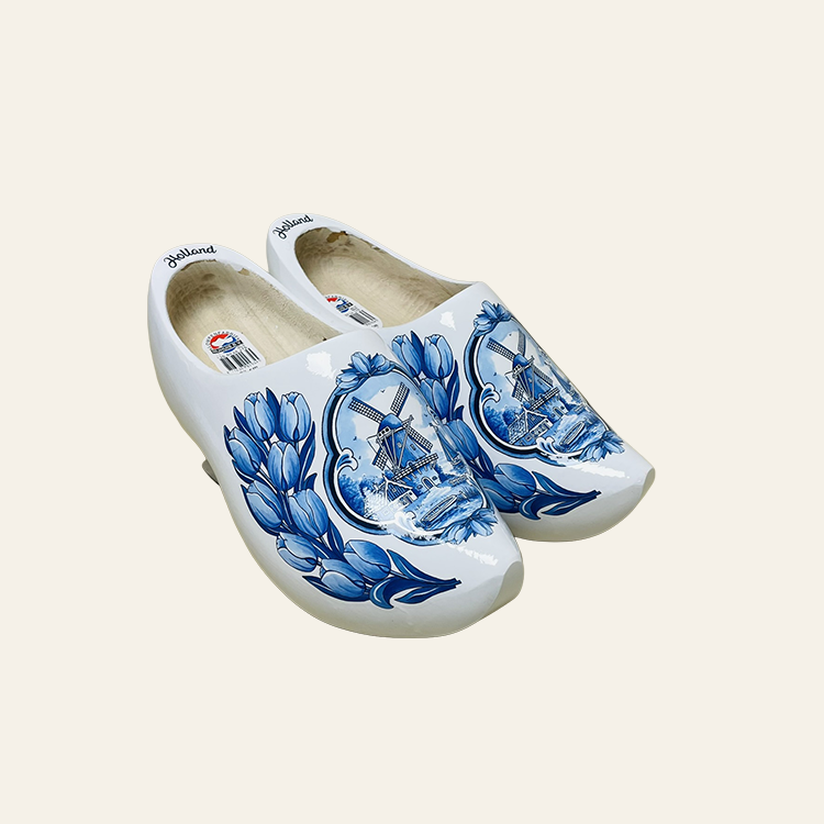 Delfts blauwe klompen