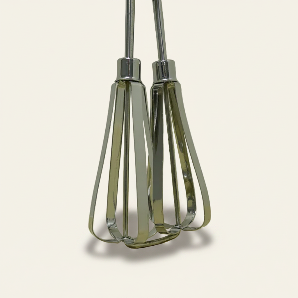 Garde hand mixer - rvs & zwart (dubbel)