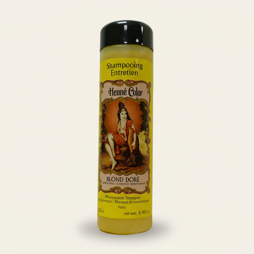 Henna shampoo goudblond (blond doré) - 250ml