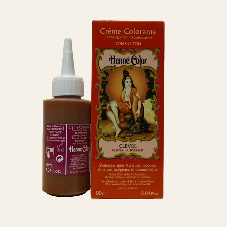 Henna crème colorante koper (cuivre) - 90ml
