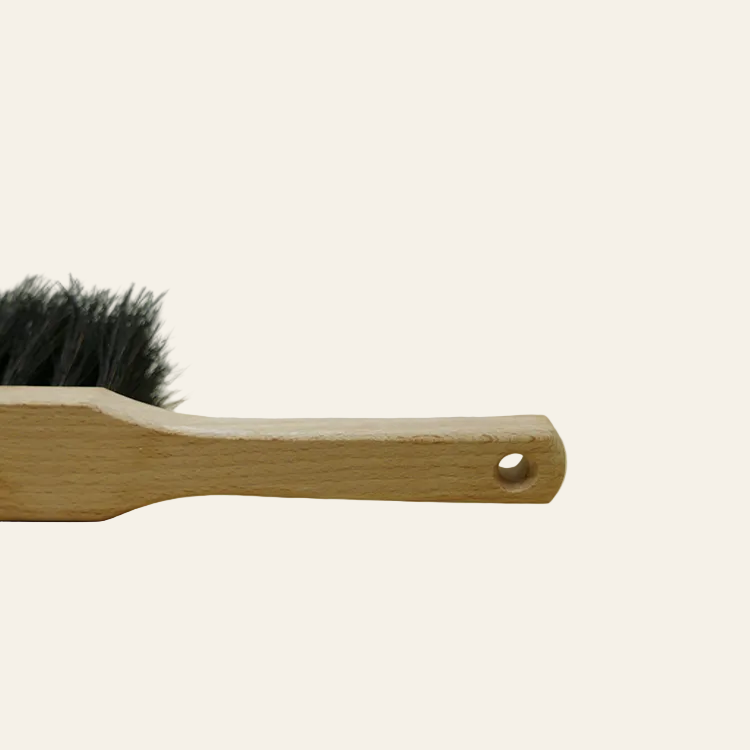 Industriële handveger - zwarte plantvezel (32 cm)