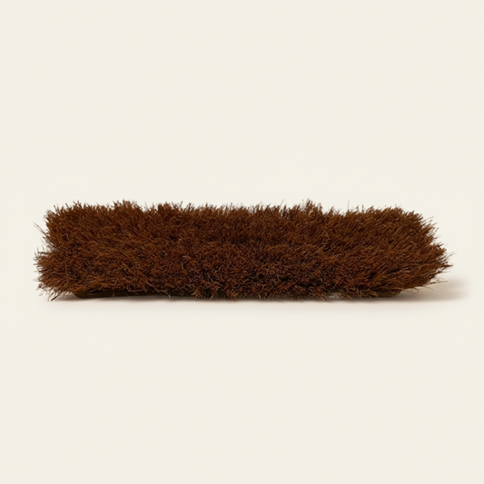 Kokosveger met steelhouder - 40 cm