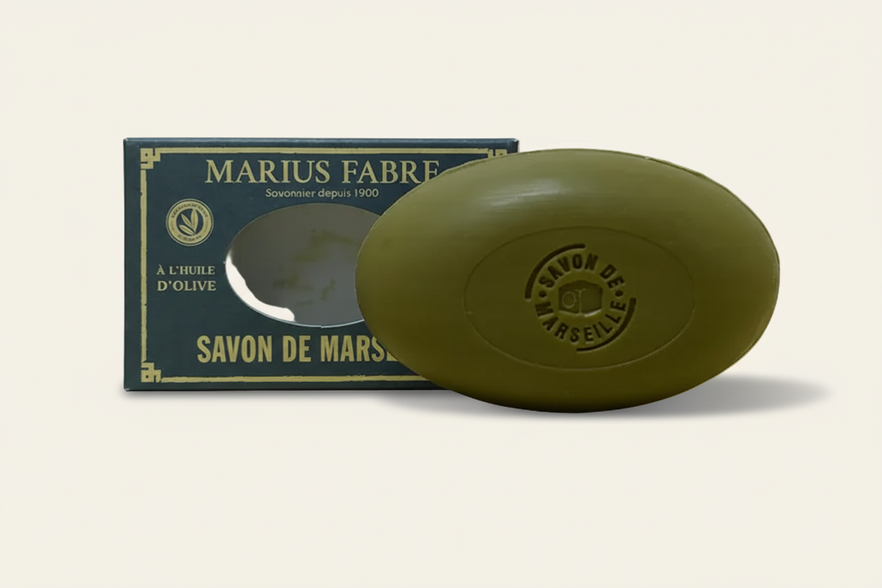 Marius fabre traditionele olijfoliezeep ovaal - 150 gram