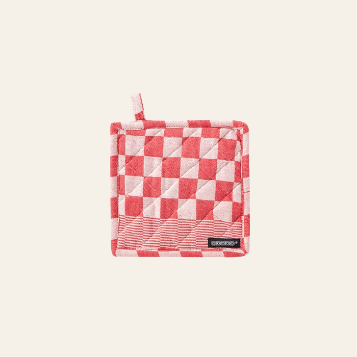 DDDDD pannenlap - 21 × 21 cm, vier kleuren
