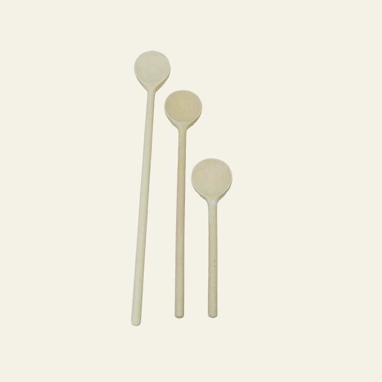Pollepel - beukenhout fsc (40 cm - grote kop)