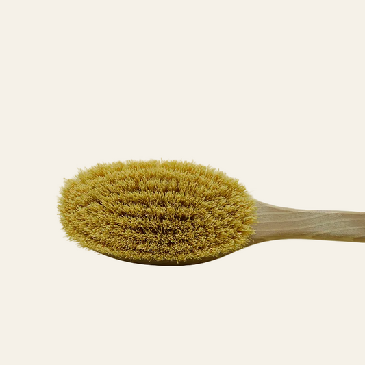 Saunaborstel / rugwasborstel - fiber (40 cm)