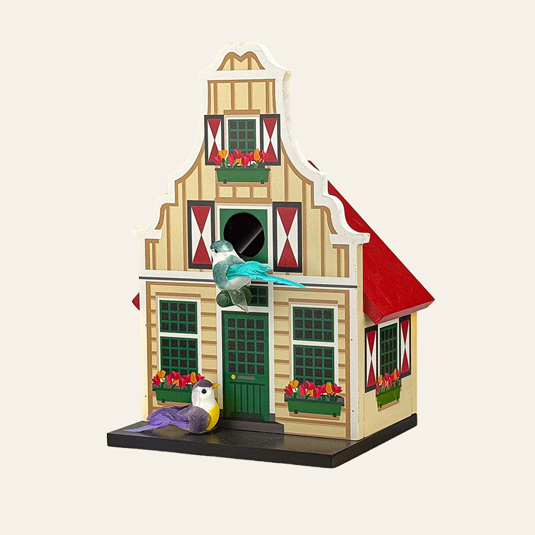 Vogelhuisje waterland klokgevel - hout