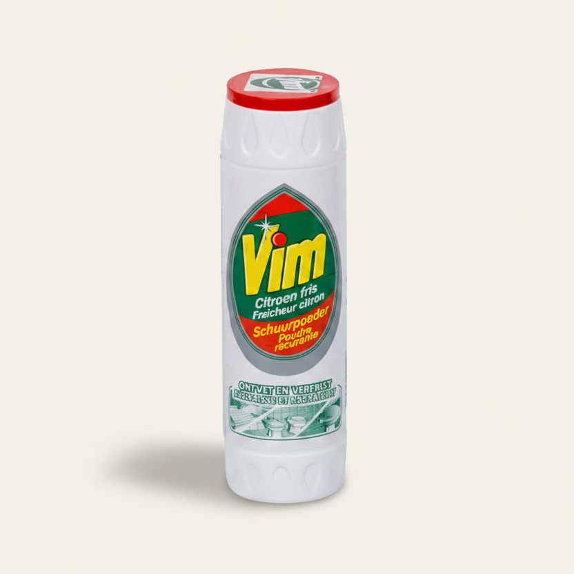 Vim Clorex schuurpoeder citroen met chloorbleekmiddel - 500 g