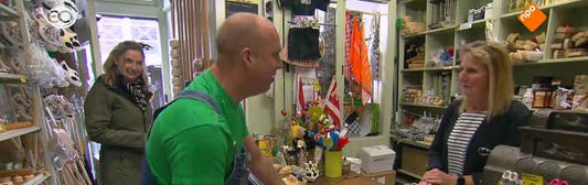 Bertje Doperwtje bezoekt de Ouderwetse Winkel
