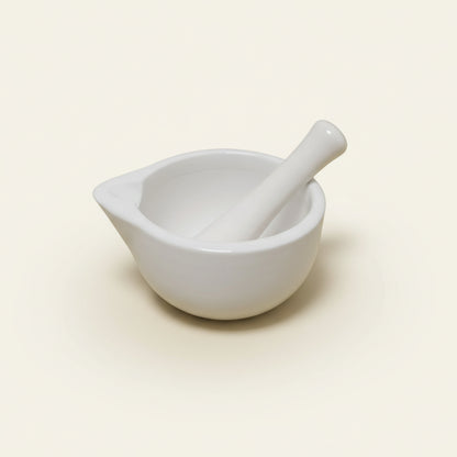 Porseleinen vijzel - Diep model (12,5 cm)