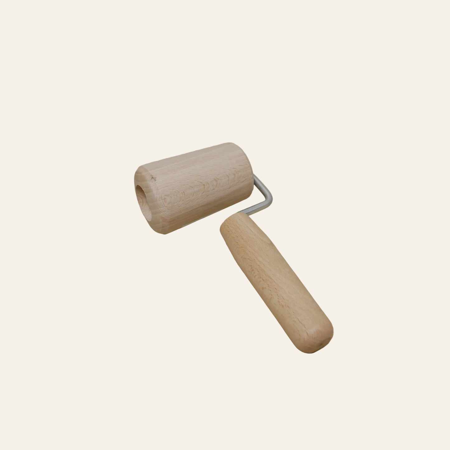 Deegroller taps toelopend - hout (9 cm)