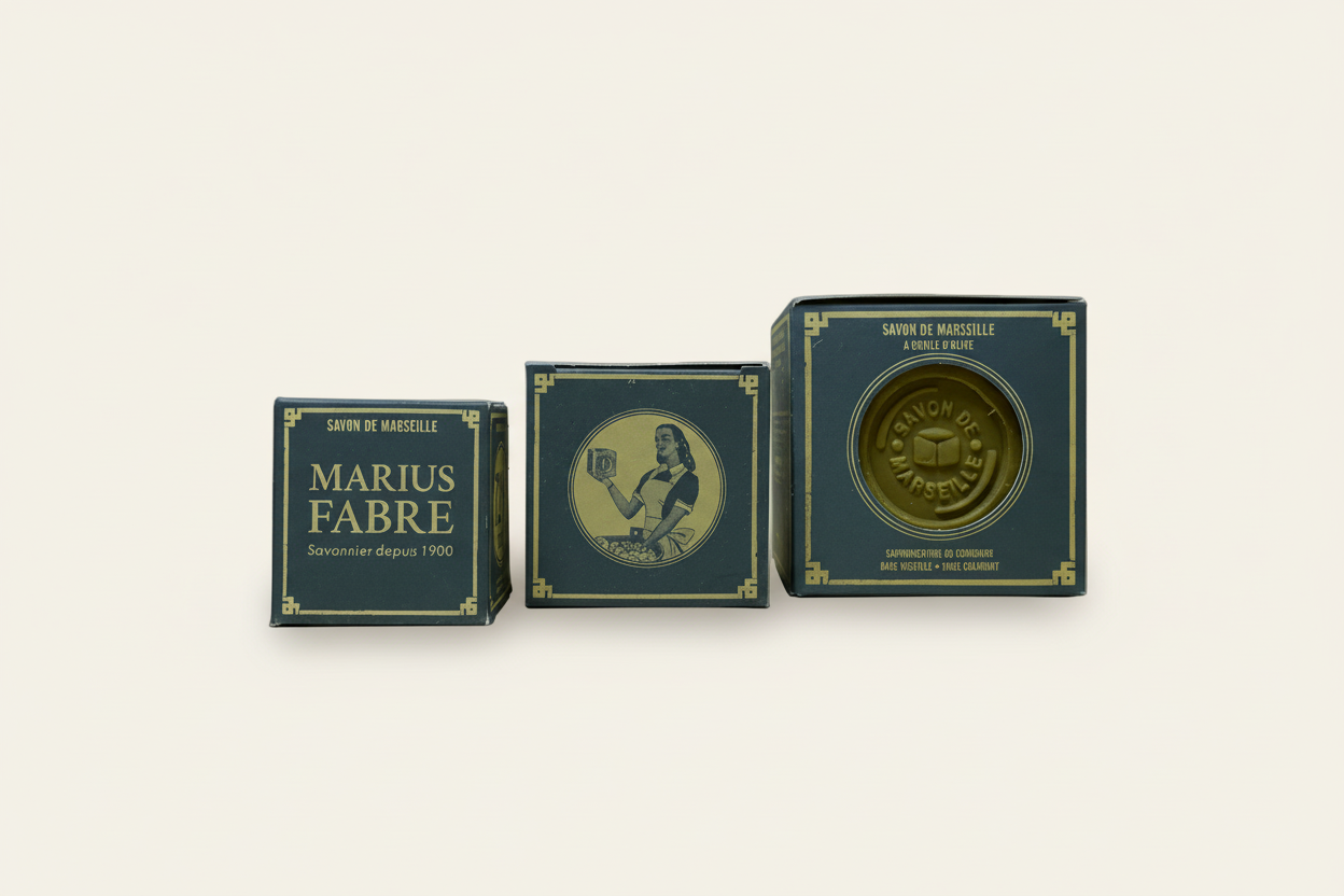 Marius fabre traditionele olijfoliezeep - 400 gram
