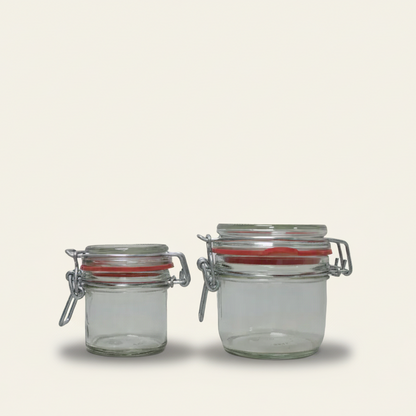 Weckpot met beugelsluiting - Glas (125 ml)