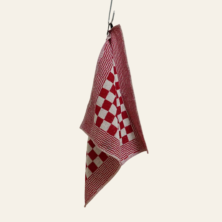 Ddddd keukendoek basic blok- 50x55 cm