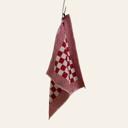 Ddddd keukendoek basic blok- 50x55 cm