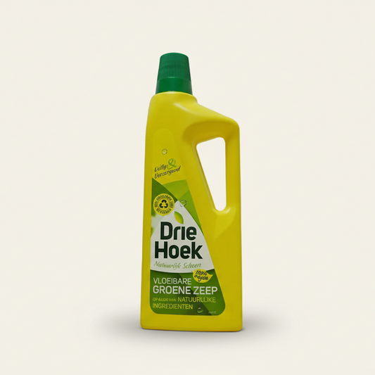 Driehoek vloeibare groene zeep - natuurlijk (725 ml)
