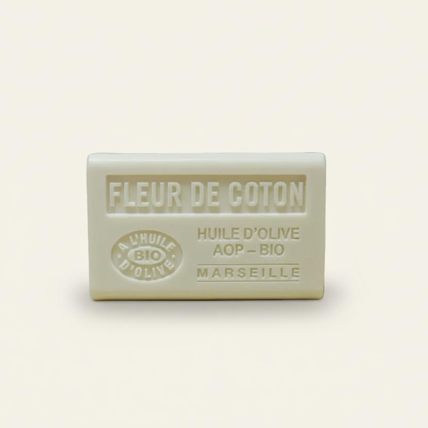 Marseille zeep katoenbloem (fleur de coton)