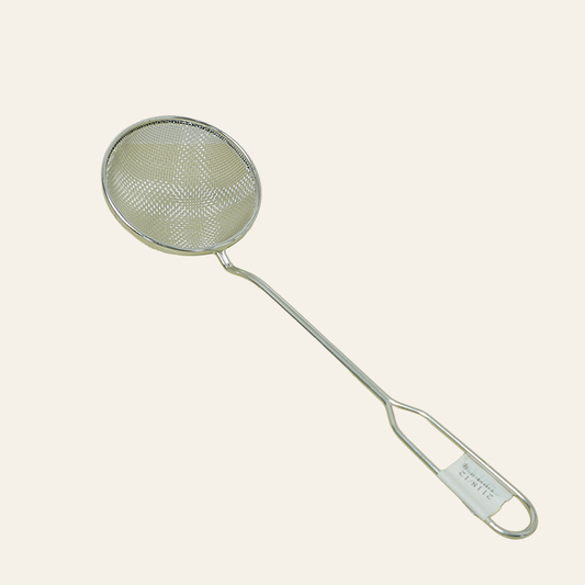 Frituur zeef - vertind met schuine steel (ø 12 cm)