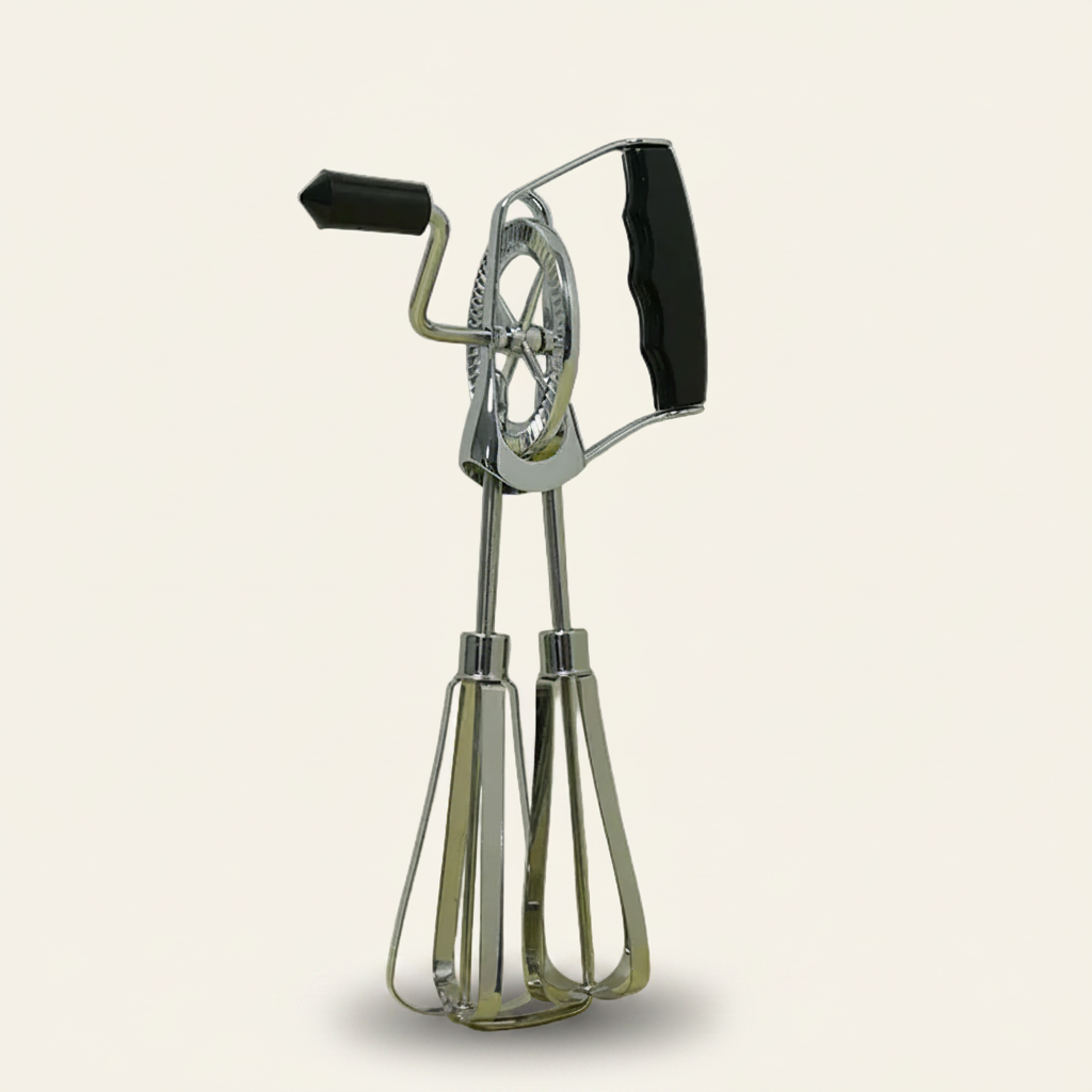 Garde hand mixer - rvs & zwart (dubbel)
