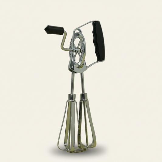 Garde hand mixer - rvs & zwart (dubbel)