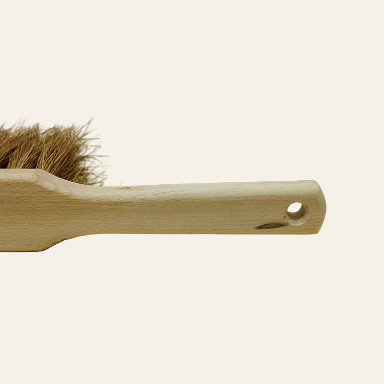 Handstoffer kokos - ongelakt plat (32 cm)
