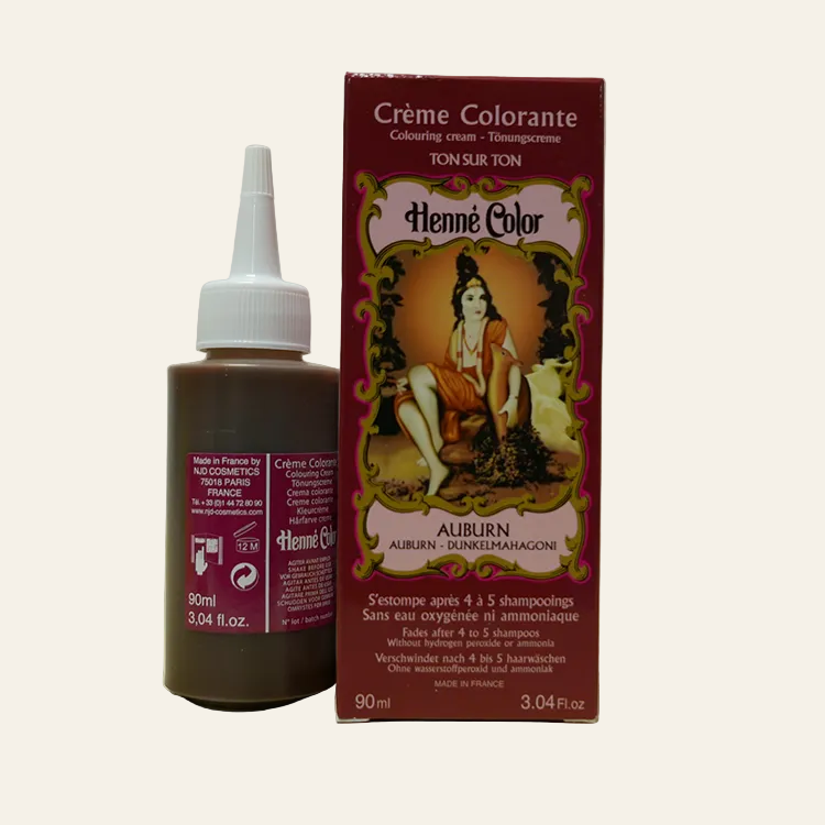 Henna crème colorante auburn - 90ml