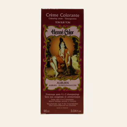 Henna crème colorante auburn - 90ml
