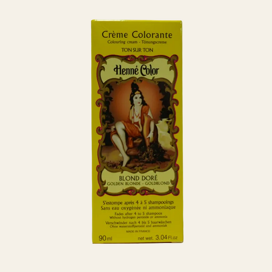 Henna crème colorante goudblond (blond doré) - 90ml