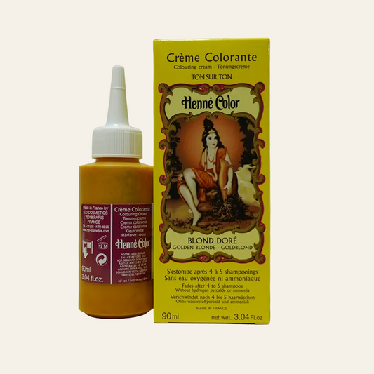 Henna crème colorante goudblond (blond doré) - 90ml