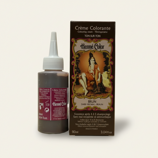 Henna crème colorante bruin (brun) - 90ml