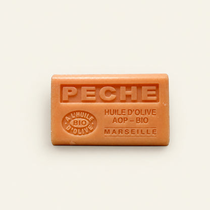Marseillezeep met perzikgeur – 125 gram