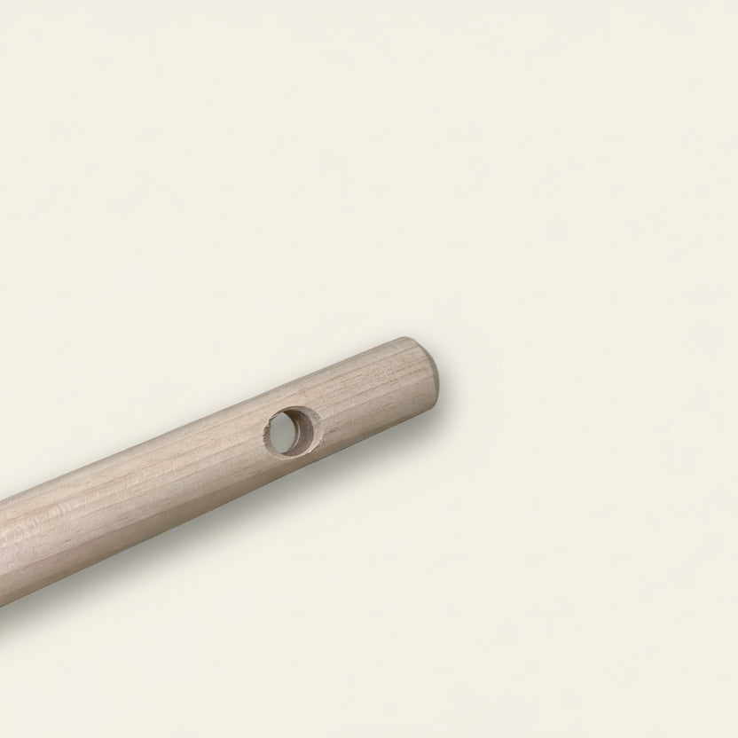 Tauarihouten steel voor bezems & vegers - 140 cm