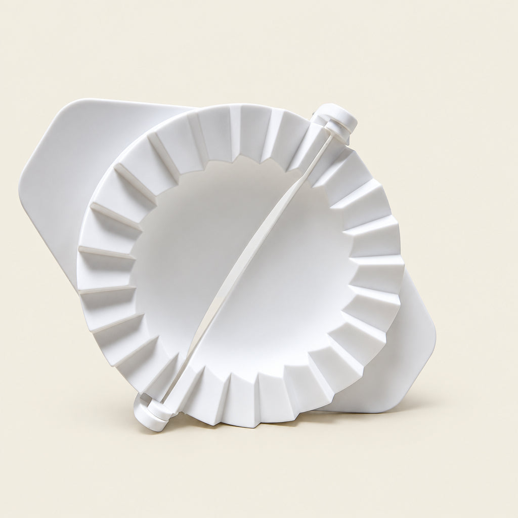 Pasteivormpje - wit kunststof (ø 8 cm)