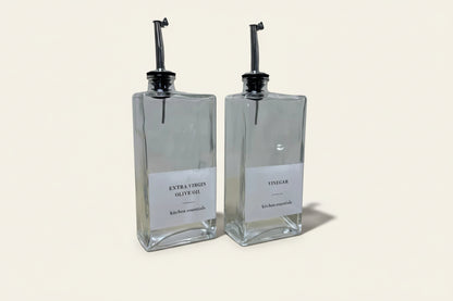 Olie- en azijnflessenset – 2 × 500 ml