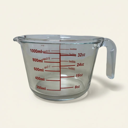 Glazen maatbeker – 1 liter