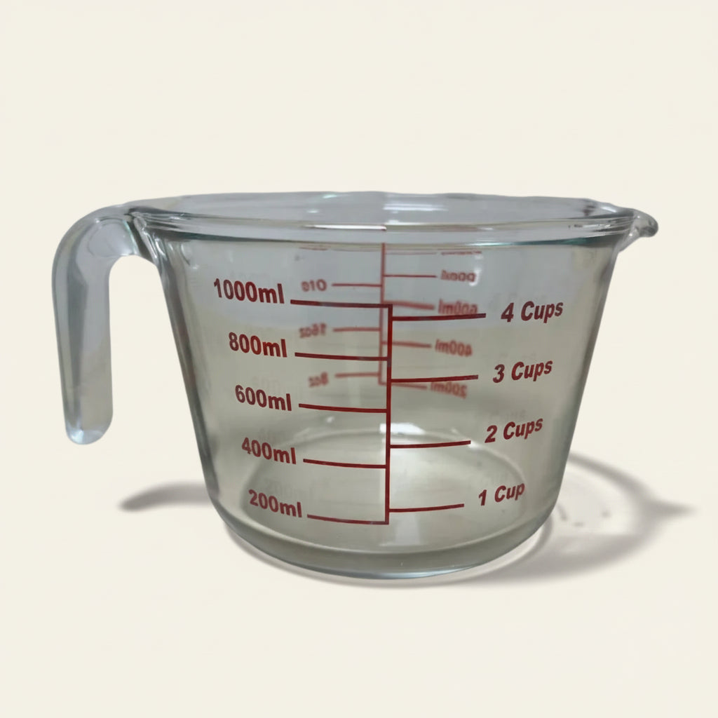 Glazen maatbeker – 1 liter