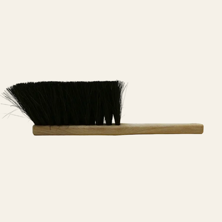 Industriële handveger - zwarte plantvezel (32 cm)
