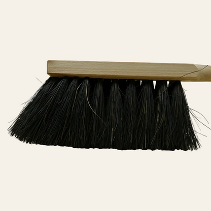 Industriële handveger - zwarte plantvezel (32 cm)