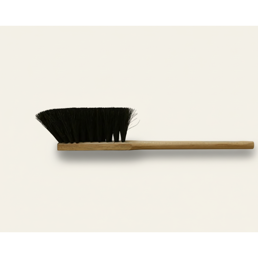 Industriële handveger xl - zwarte plantvezel (45 cm)