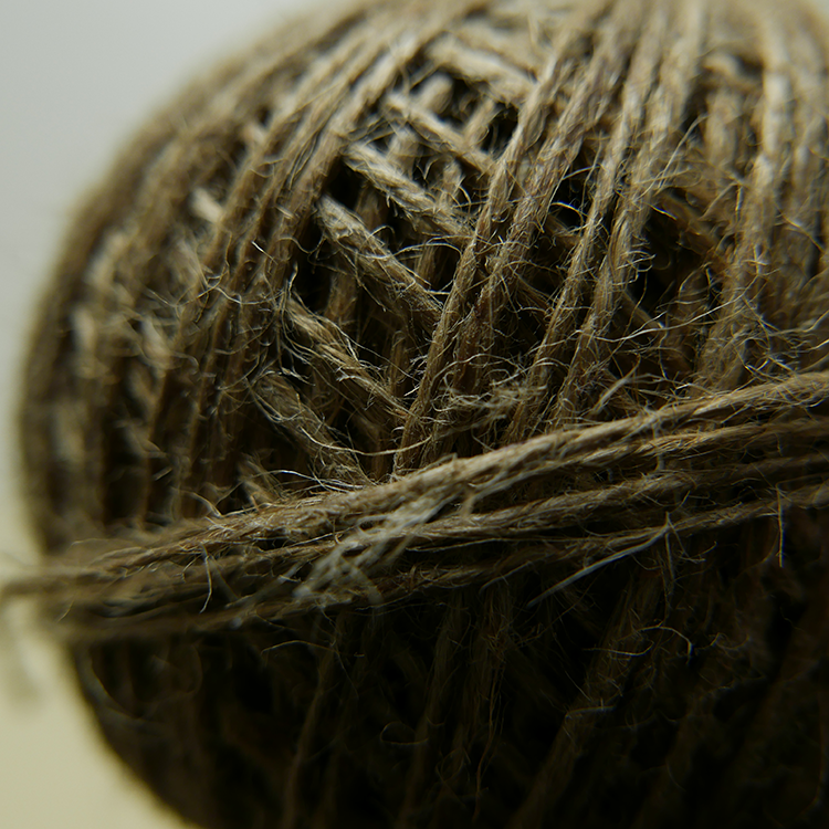 Jute twine bruin - jute (200 gram)