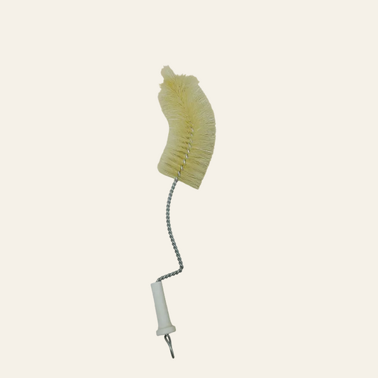 Flessenborstel - echt varkenshaar (voor kinderflessen)
